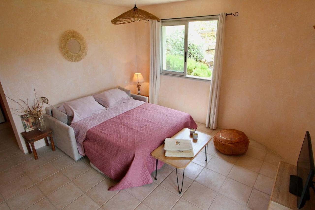 Studio, Vue Sur Mer Et Montagne Saint-Florent  Exterior foto