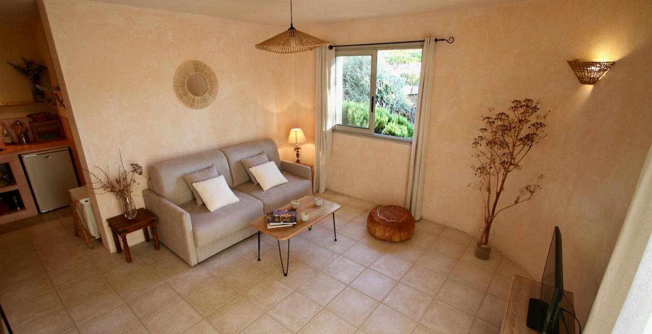 Studio, Vue Sur Mer Et Montagne Saint-Florent  Exterior foto