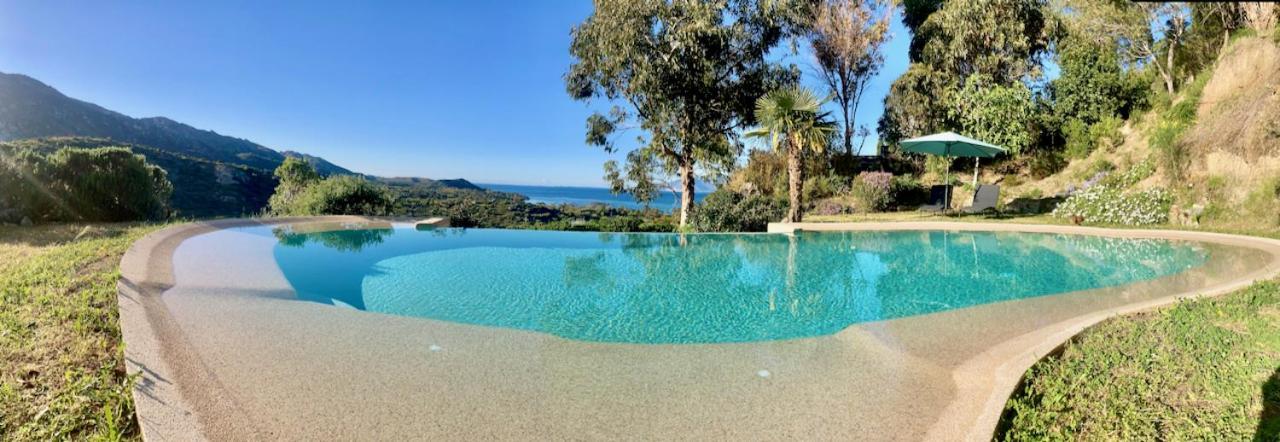 Studio, Vue Sur Mer Et Montagne Saint-Florent  Exterior foto